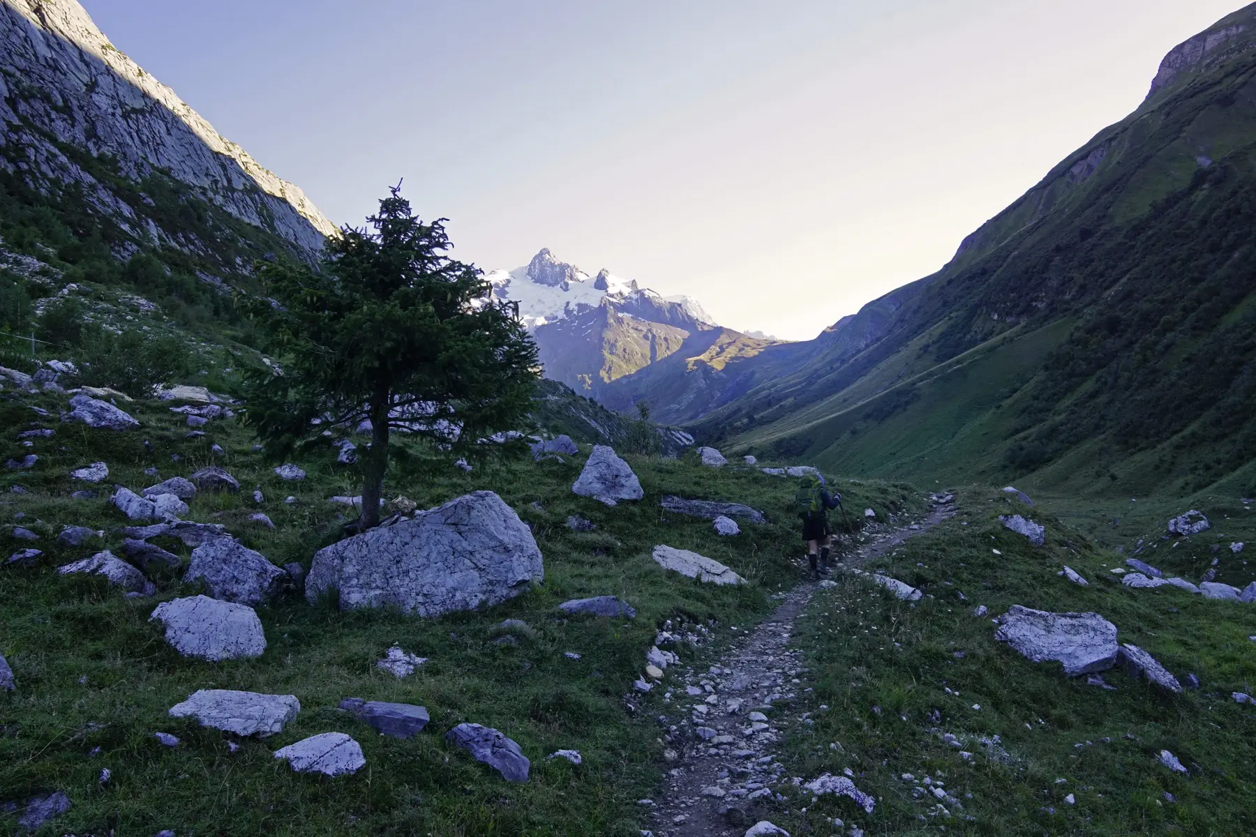 sunrise in the montains